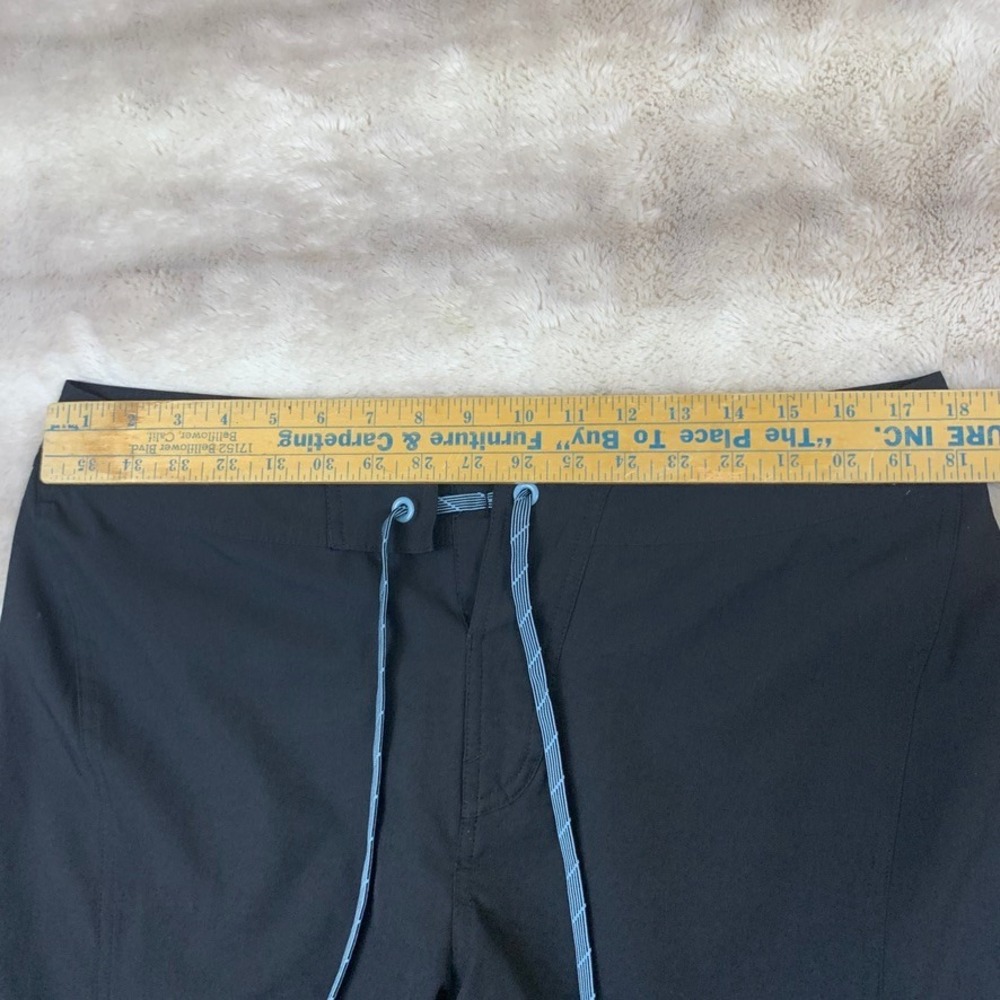Nike Mens Black Board Shorts Swim Trunks Size 34 NESS7457 Large Swoosh Logo - Picture 8 of 10